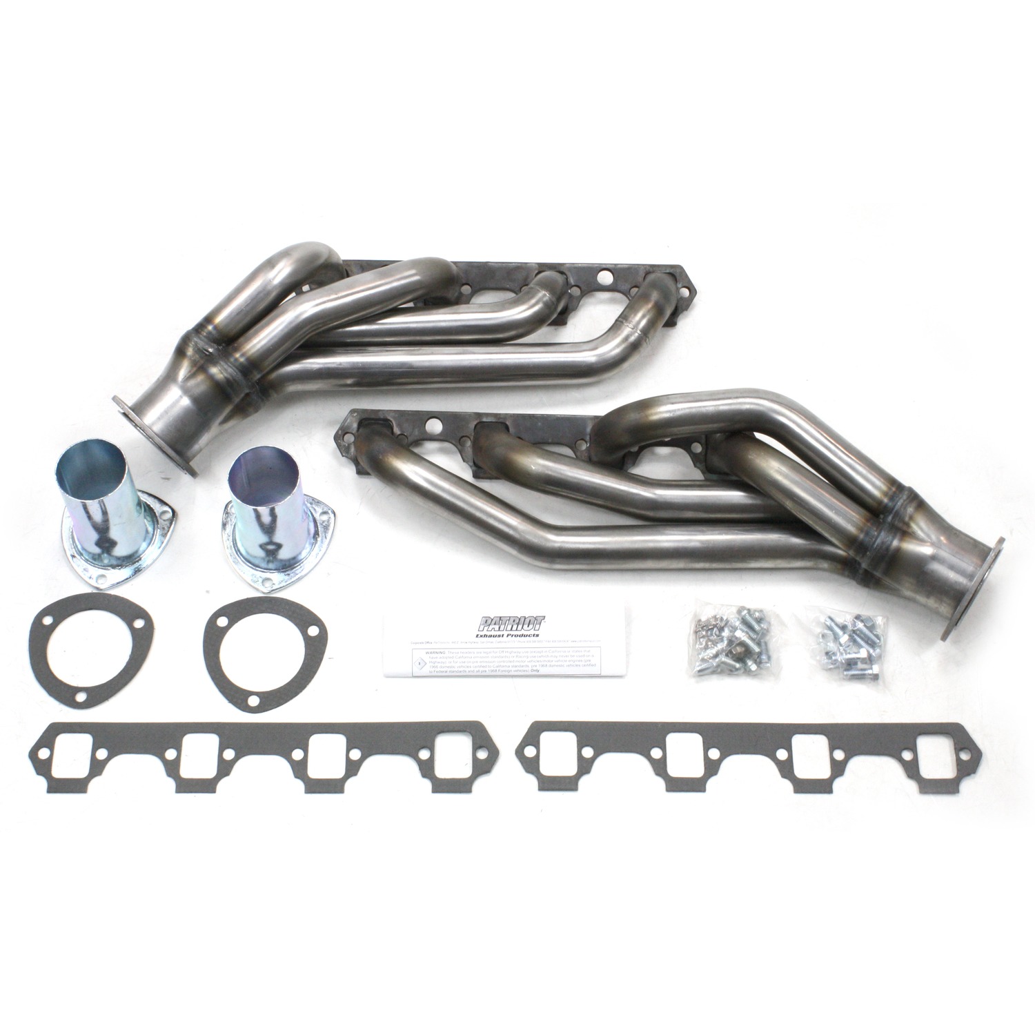 Patriot Exhaust H8433 1 5 8  Clippster Exhaust Header For Small Block Fits For - Bild 1 von 4
