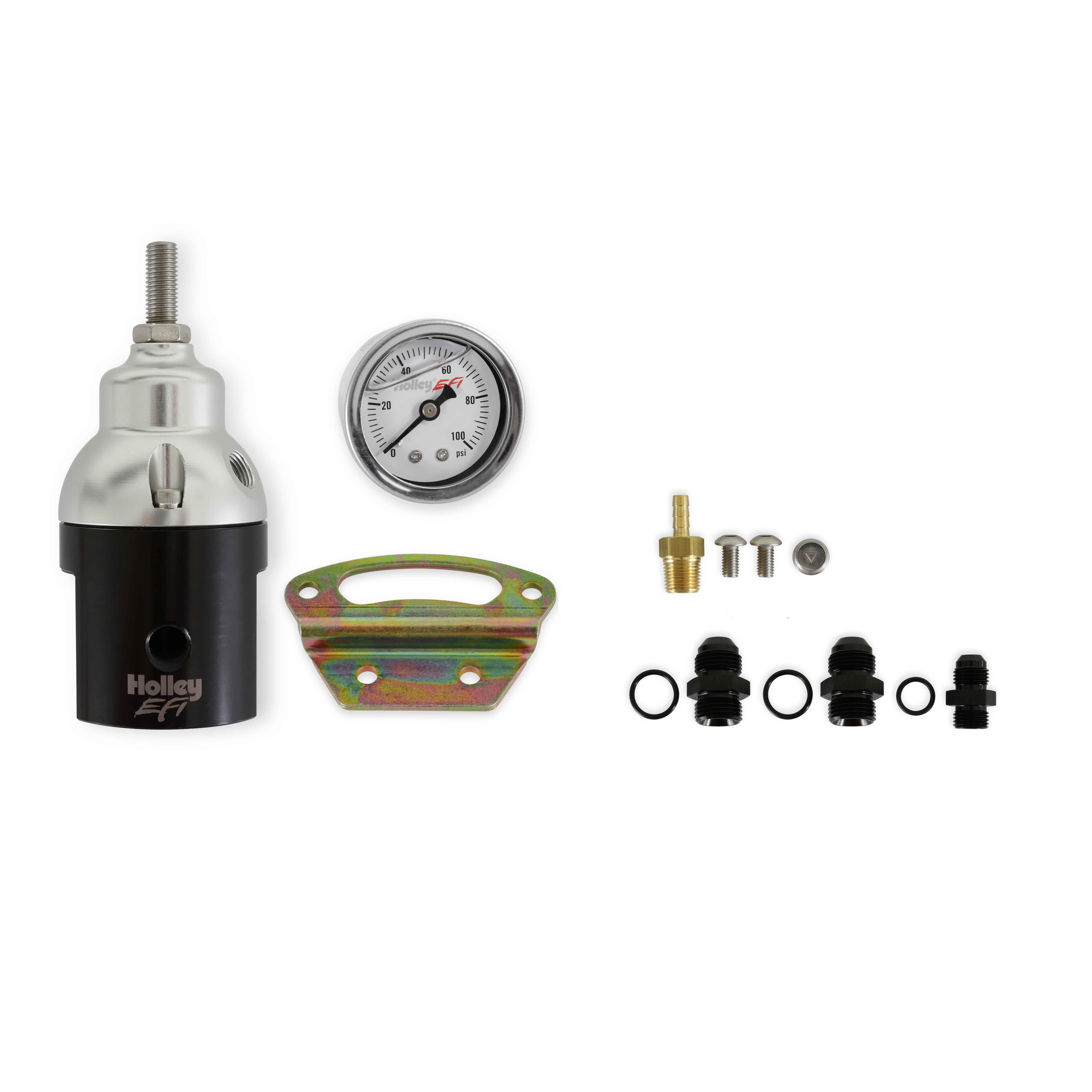 Holley EFI® 12-895KIT Bypass Fuel Pressure Regulator Kit 8AN | eBay