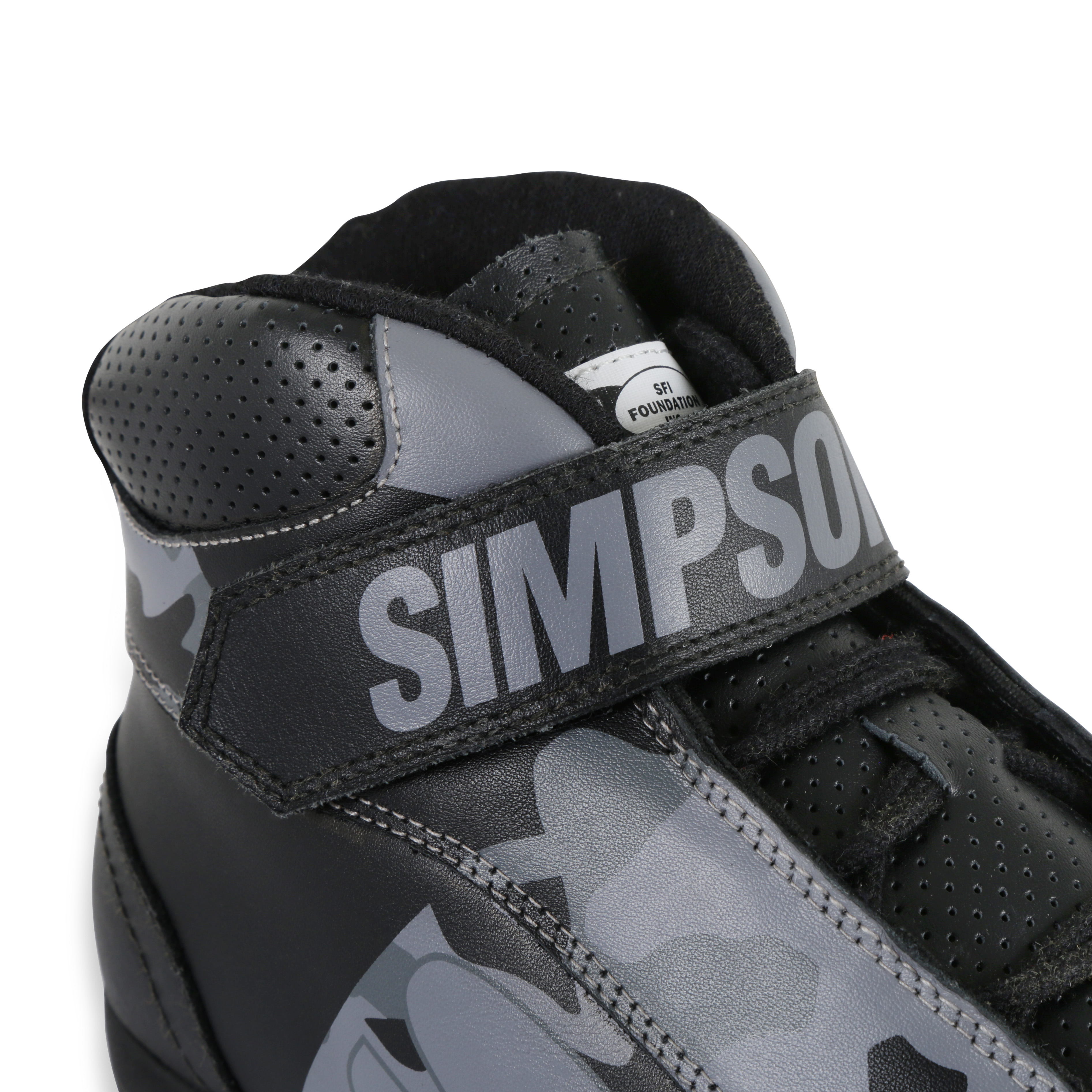 Simpson Racing DX2800K DNA X2 Shoes Pair Adult Size 8 Blackout - Picture 8 of 12