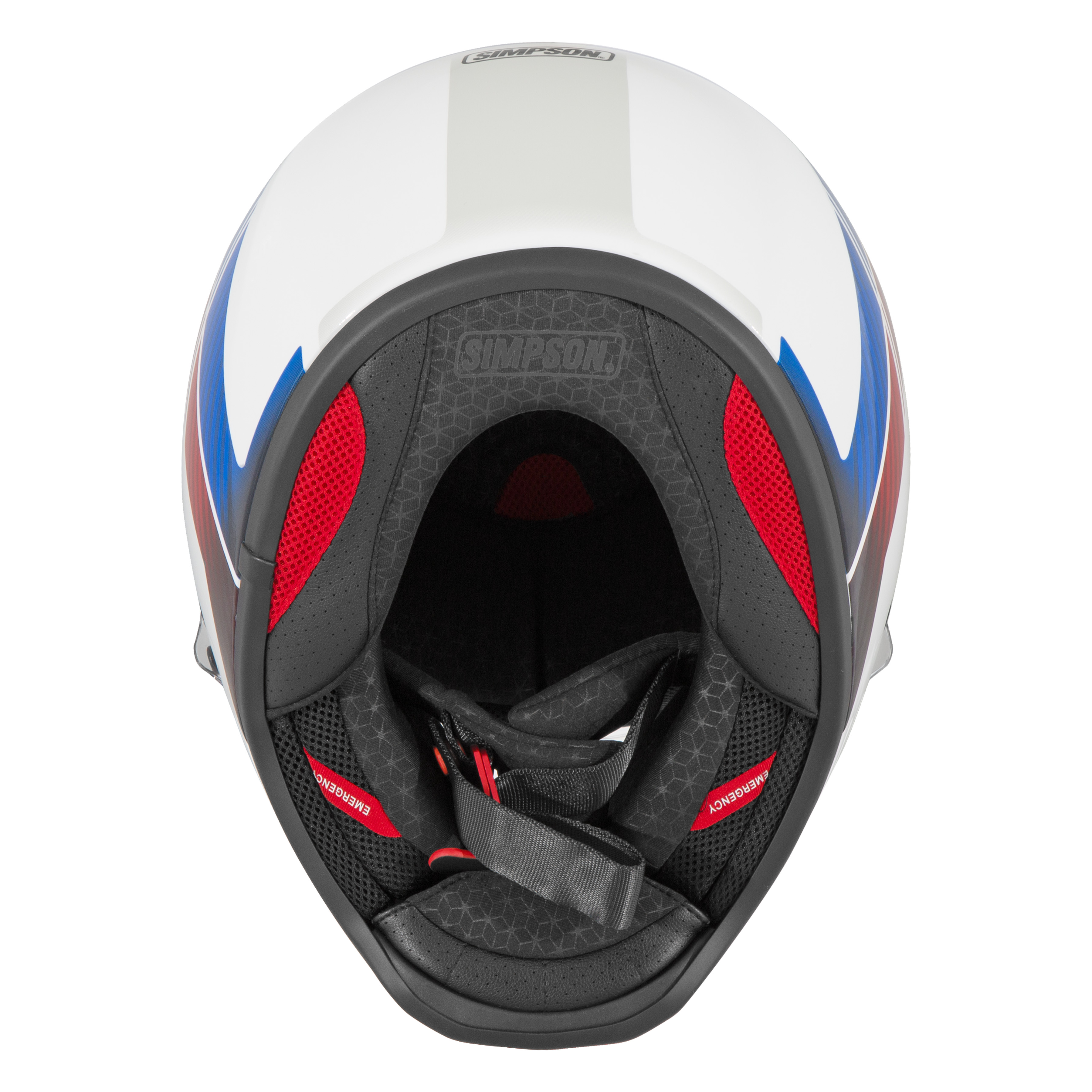 Simpson Motorcycle M30 Bandit Helmet - Matte Black - Extra Large