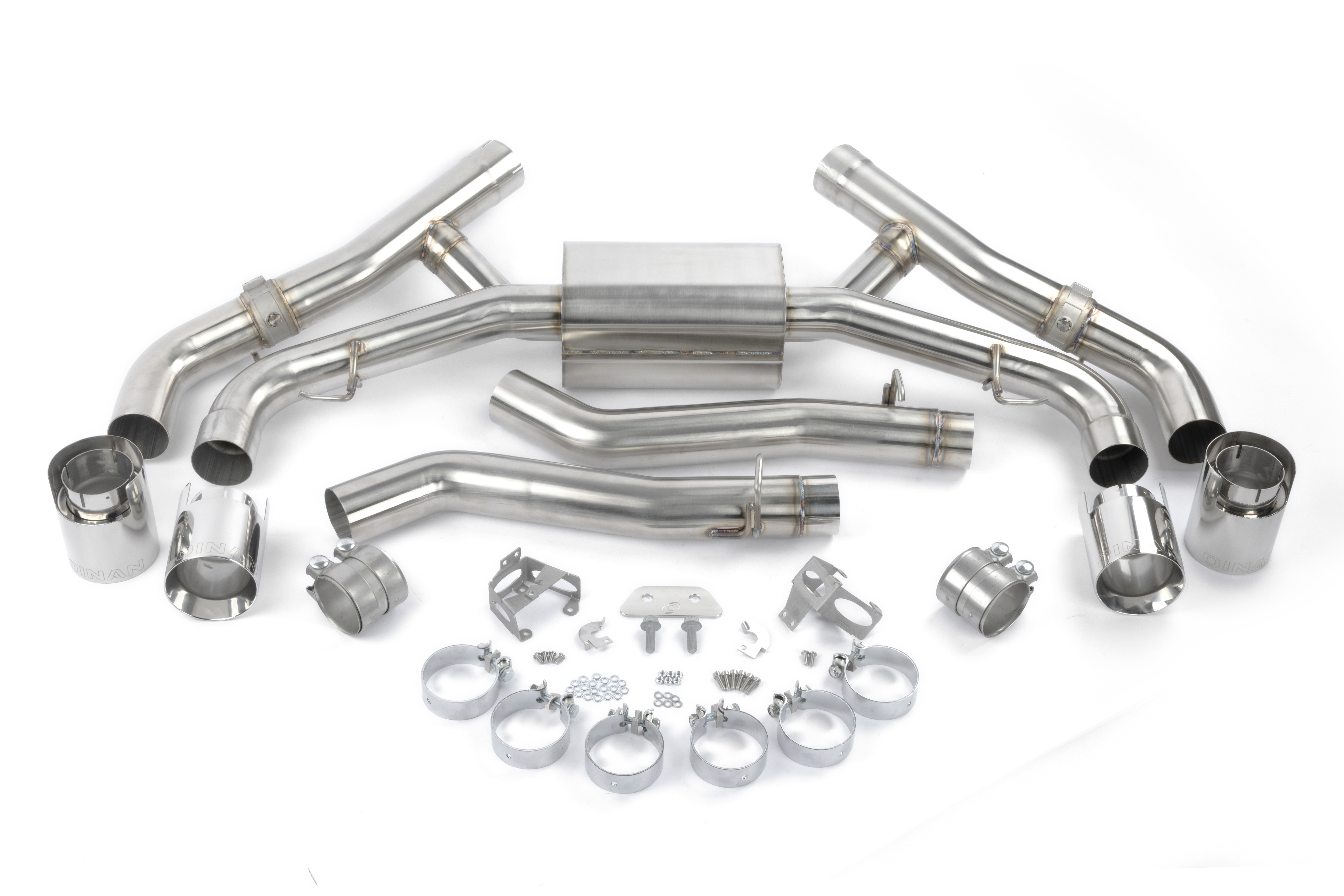 D660-0090 Dinan Valved Axle-Back Exhaust - 2020-2025 BMW X5M/X6M - Bild 1 von 12