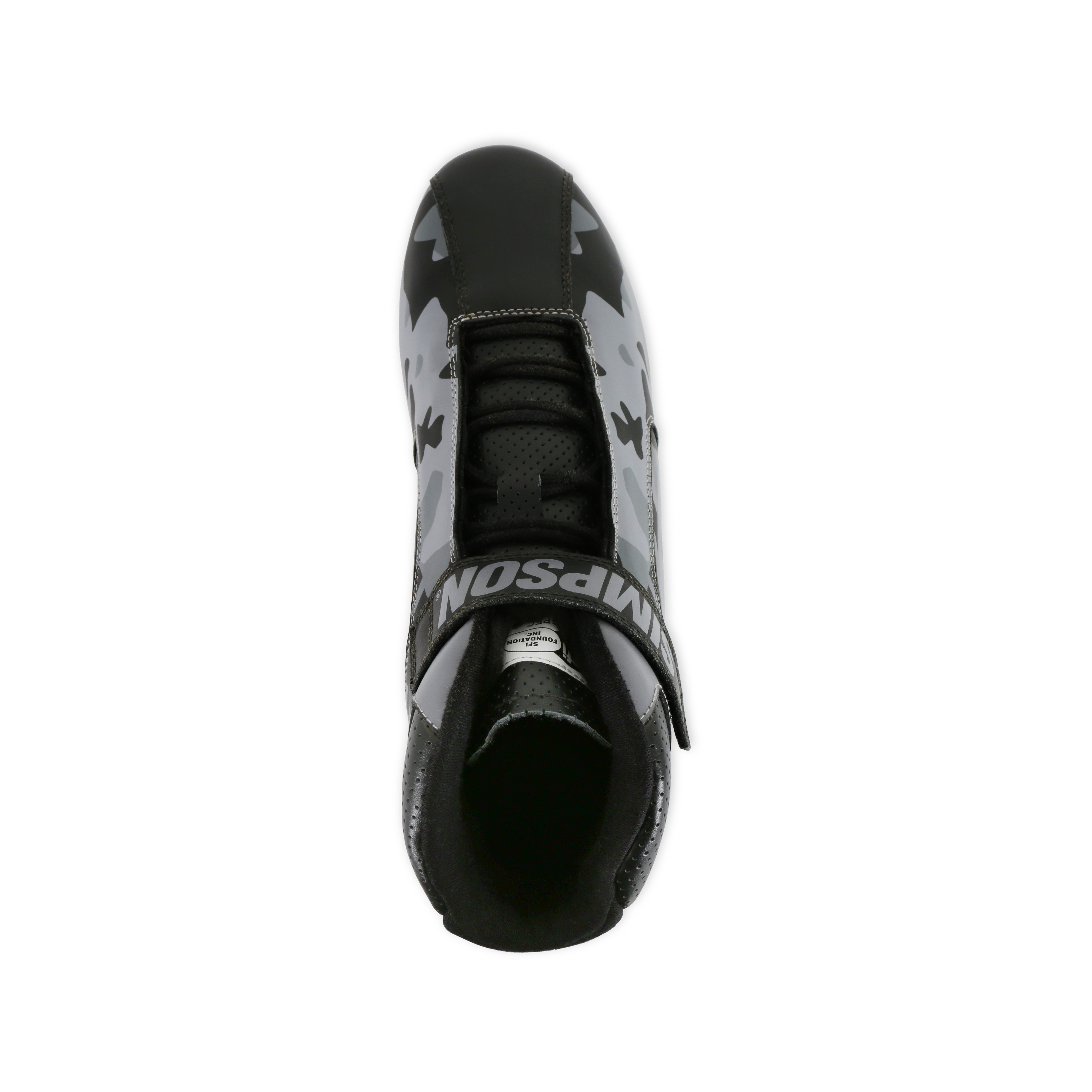 Simpson Racing DX2800K DNA X2 Shoes Pair Adult Size 8 Blackout - Picture 7 of 12