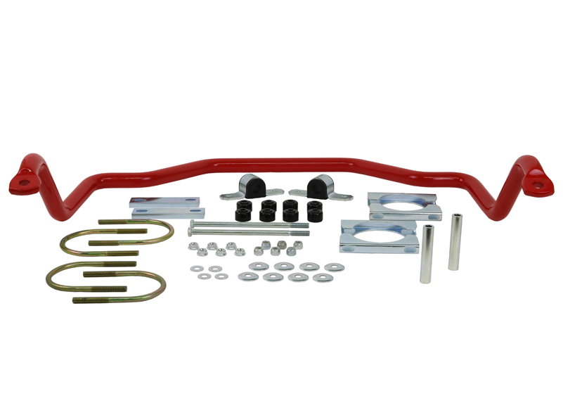 30mm HD Rear Sway Bar and Link Kit - RED