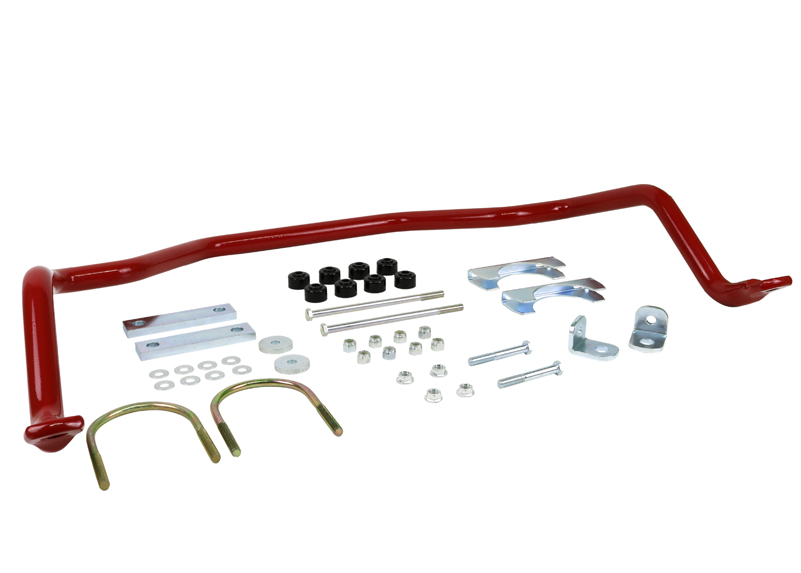 20mm HD Rear Sway Bar and Link Kit - RED