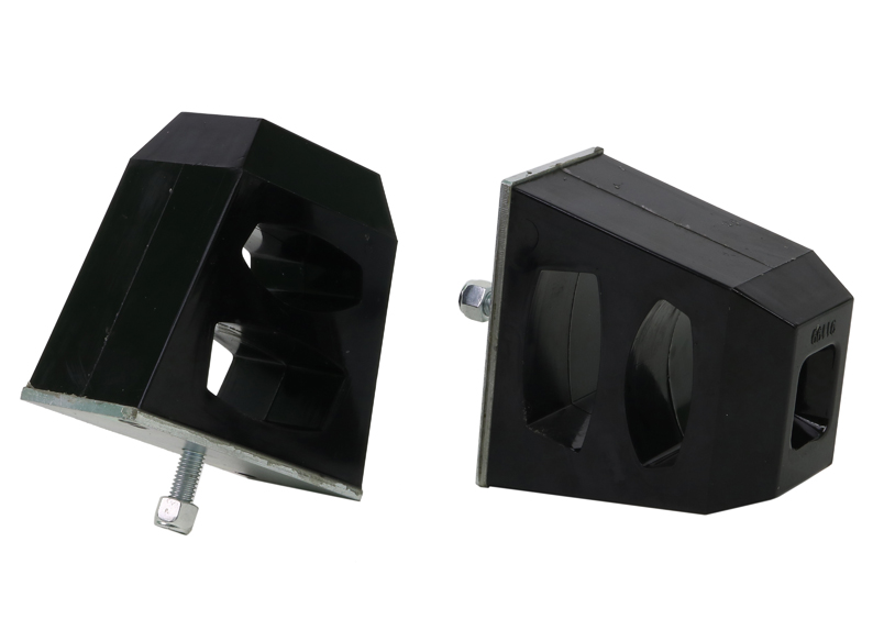 Universal Bump Stops (2); H 4.5 in.; L 4.5 in.; W 2.5 in