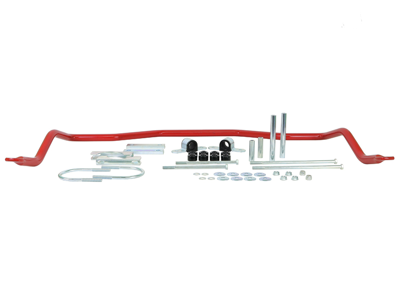 26mm HD Rear Sway Bar, End Link and Hardware Kit - 6 Lug RWD Trucks