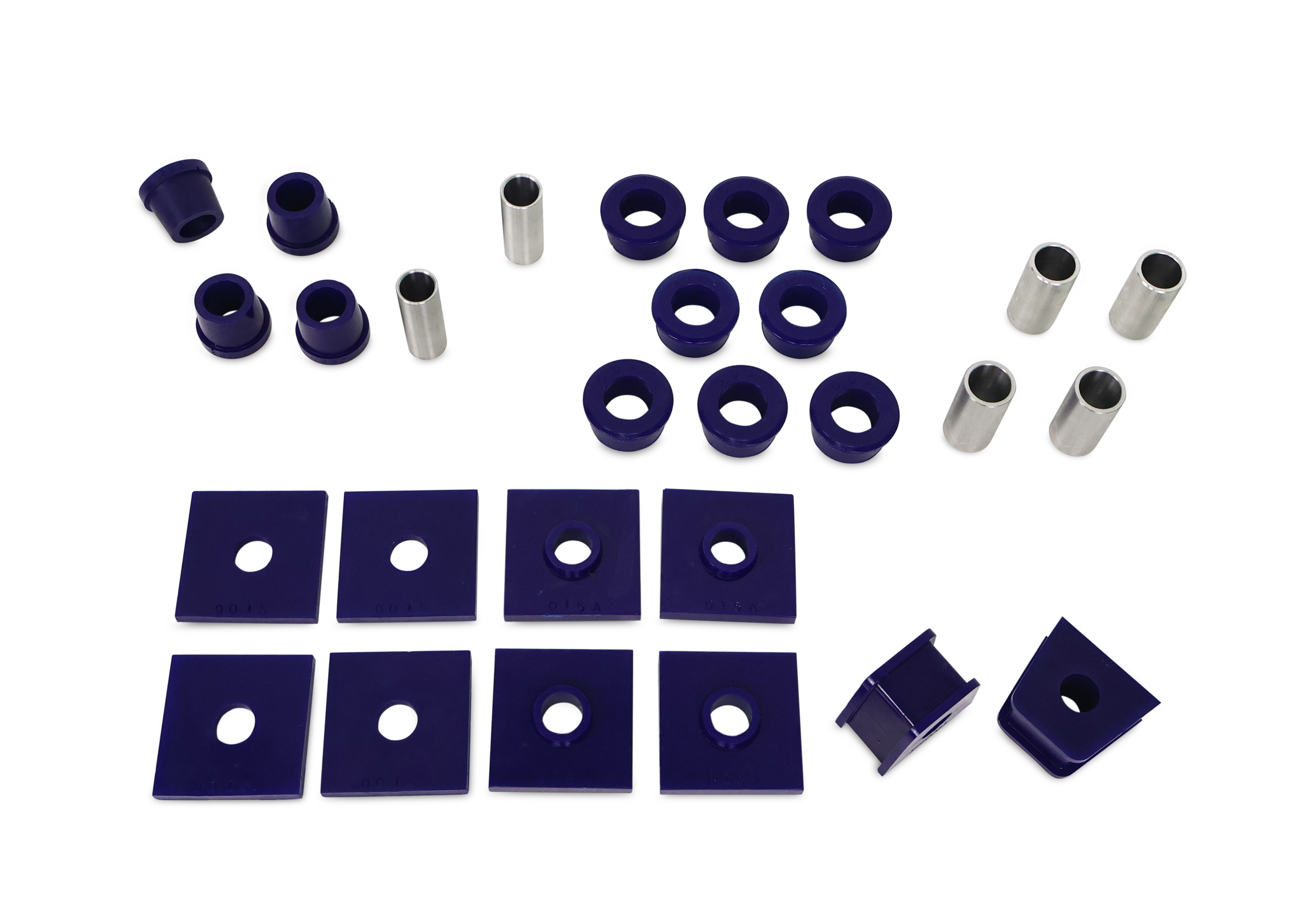 Front Axle Bushing Kit MGB/GT/V8 Chrome Bumper Stainless Steel Hardware