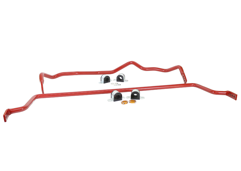 Front (30mm) and Rear (27mm) Sway Bar Set