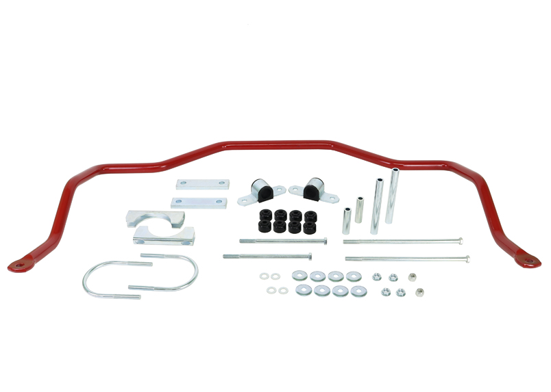26mm HD Rear Sway Bar, End Link and Hardware Kit - 6 Lug RWD Trucks