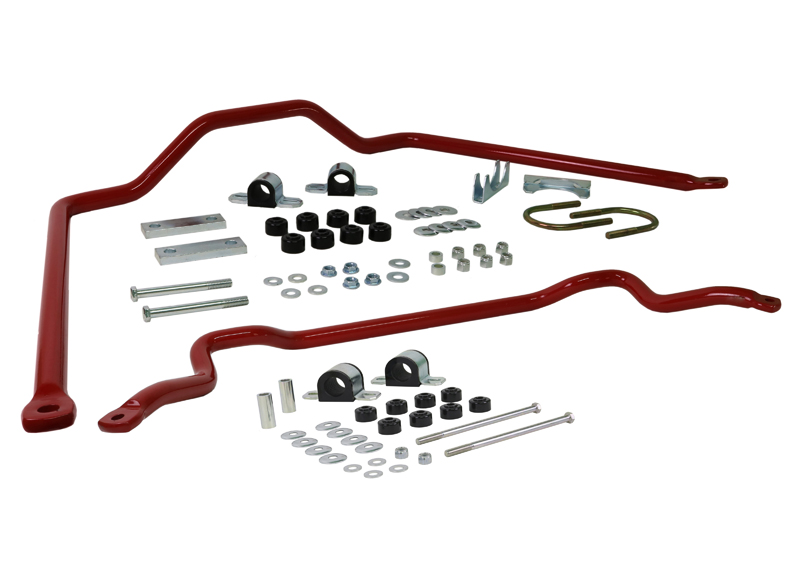 Front (33mm) and Rear (26mm) Sway Bar Set - RWD