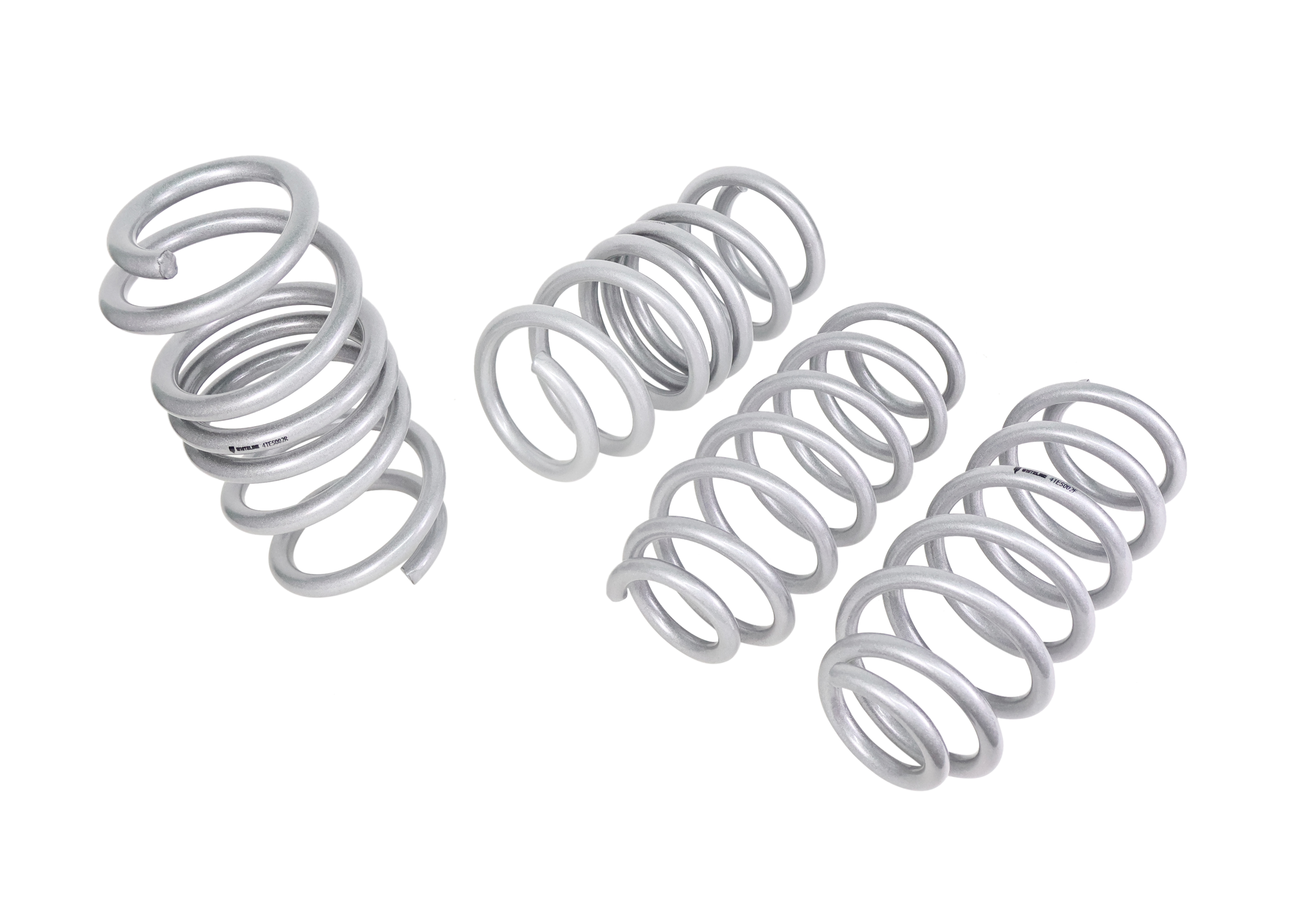 Whiteline Tesla Model 3 RWD 17-26; Lowered Front and Rear Lower Coil Spring Lowering Kit