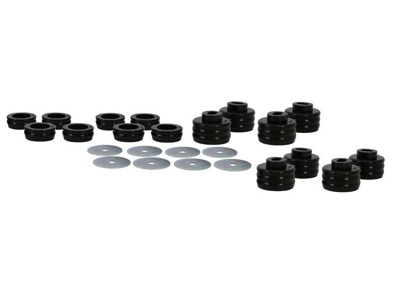 Body Mount Bushing Kit - Suits Vehicles with Oval Mounts