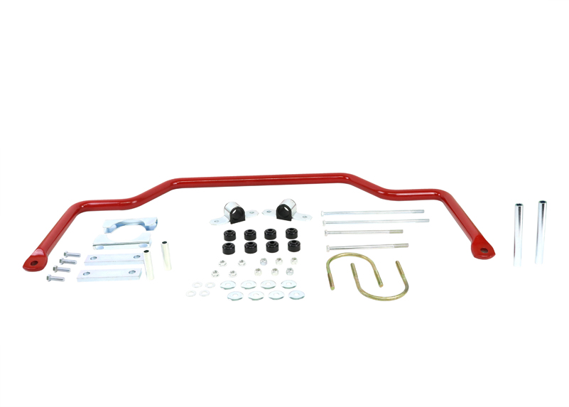 30mm HD Rear Sway Bar and Link Kit - RED
