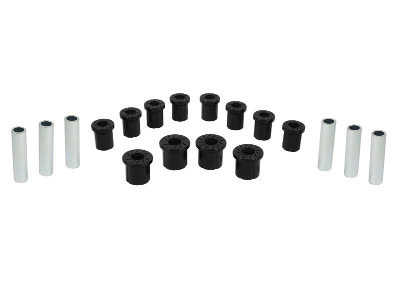 Rear Leaf Spring And Shackle Bushing - With Molded Shackles - 4WD