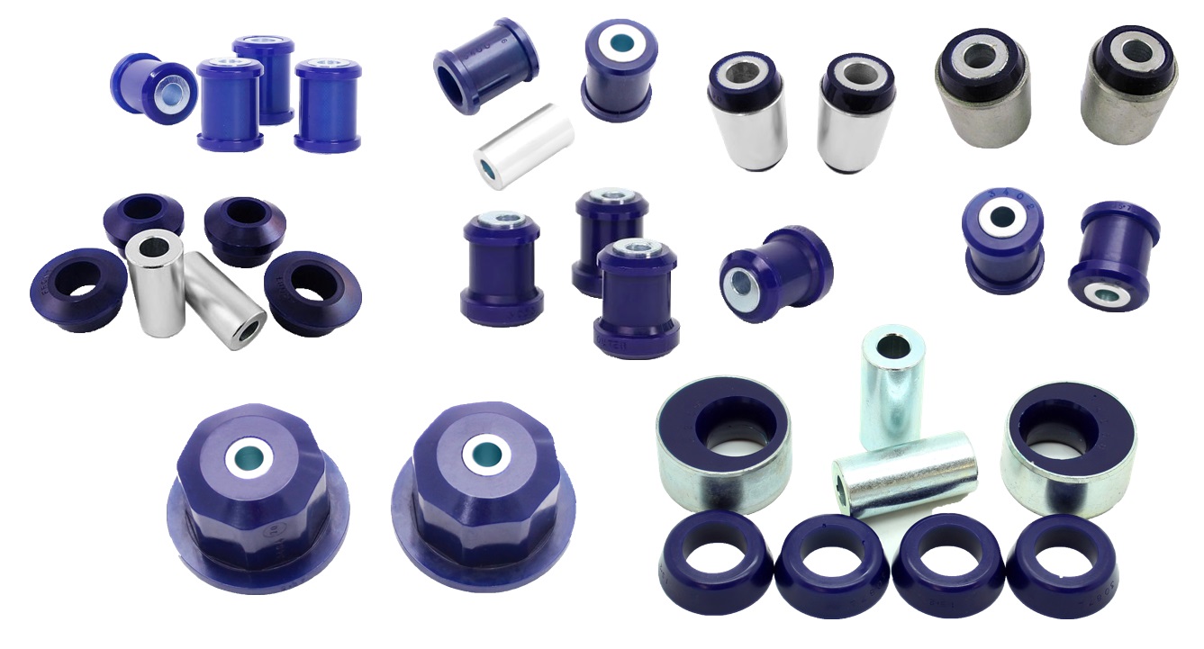Front and Rear Mazda RX-8 Performance Alignment Master Bushing Kit