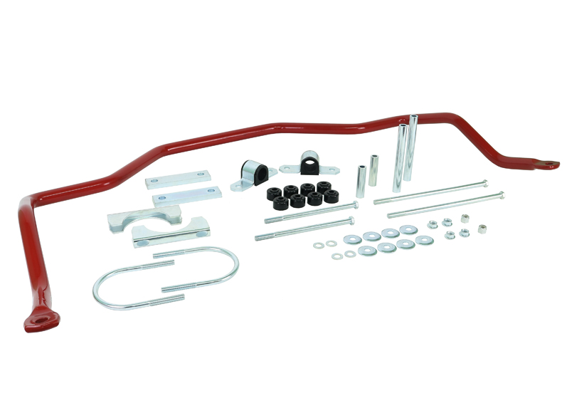 26mm HD Rear Sway Bar, End Link and Hardware Kit - 6 Lug RWD Trucks