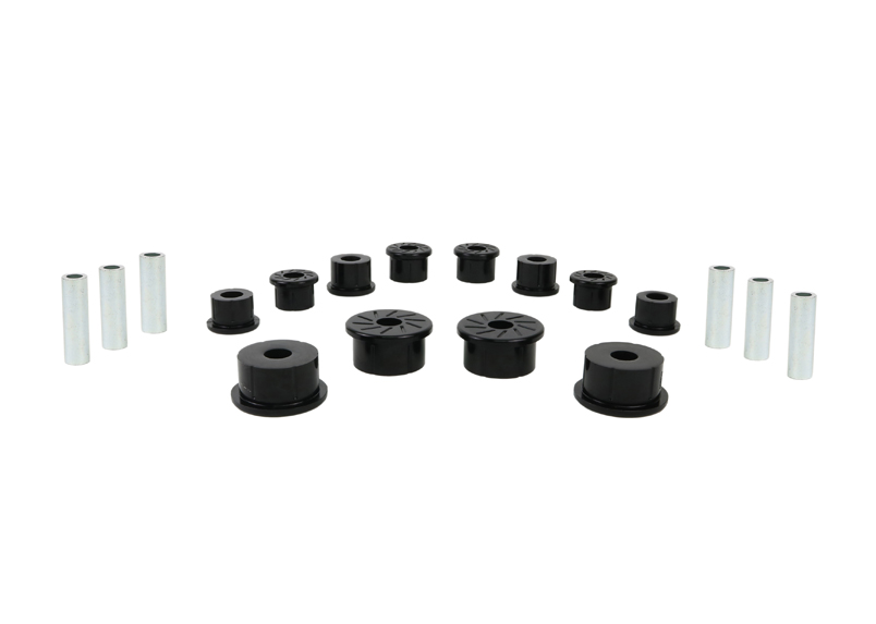 Rear Leaf Spring Eye And Shackle Bushings Kits - 2.5In Main Eye