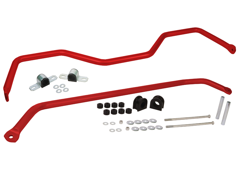 Front (33mm) and Rear (30mm) Sway Bar Set