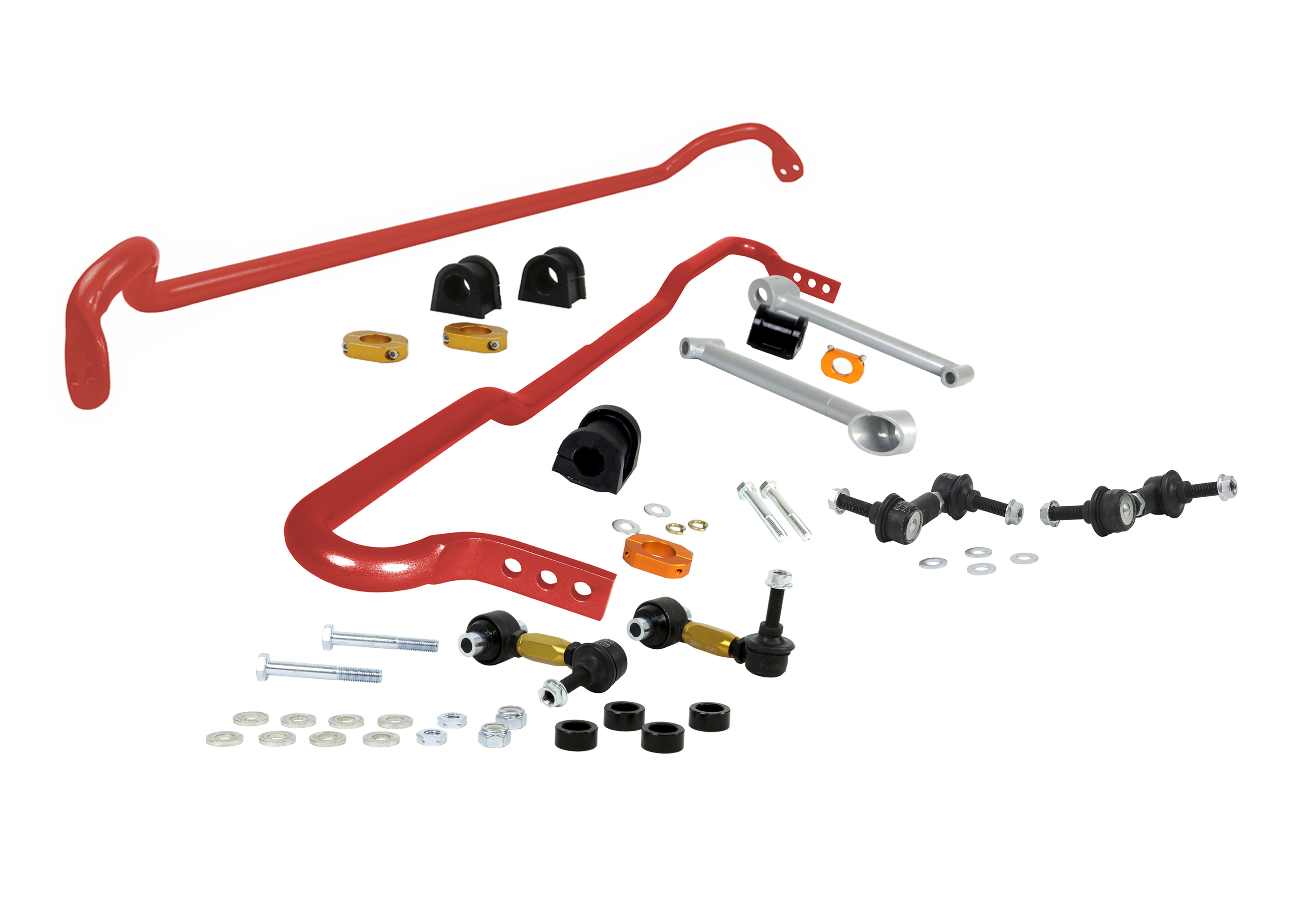 Front (22mm) and Rear (22mm) Adjustable Swaybar Set & Endlinks