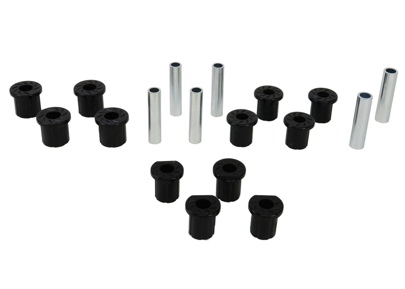 Rear Leaf Spring And Shackle Bushing - With Molded Shackles - 4WD