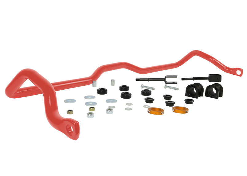 33mm HD Rear Sway Bar and Link Kit - RED
