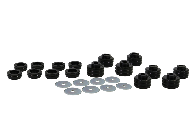 Body Mount Bushing Kit - Suits Vehicles with Oval Mounts