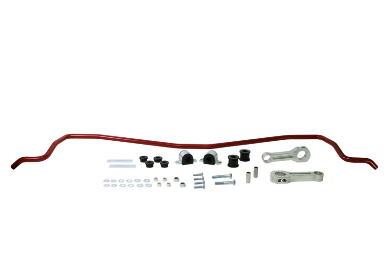 22mm HD Rear Sway Bar and Link Kit - RED