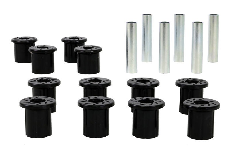 Front Leaf Spring And Shackle Bushing Kit - Main Eye OD 1.5in