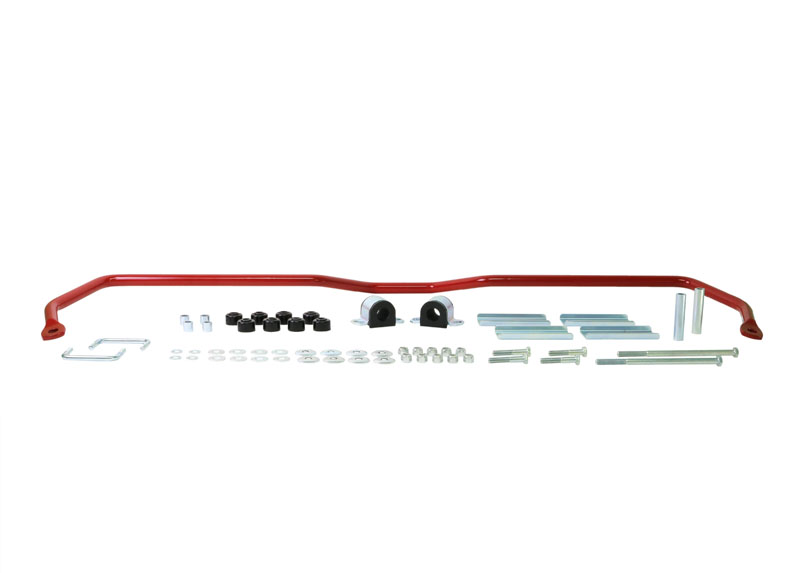 22mm HD Rear Sway Bar and Link Kit - RED