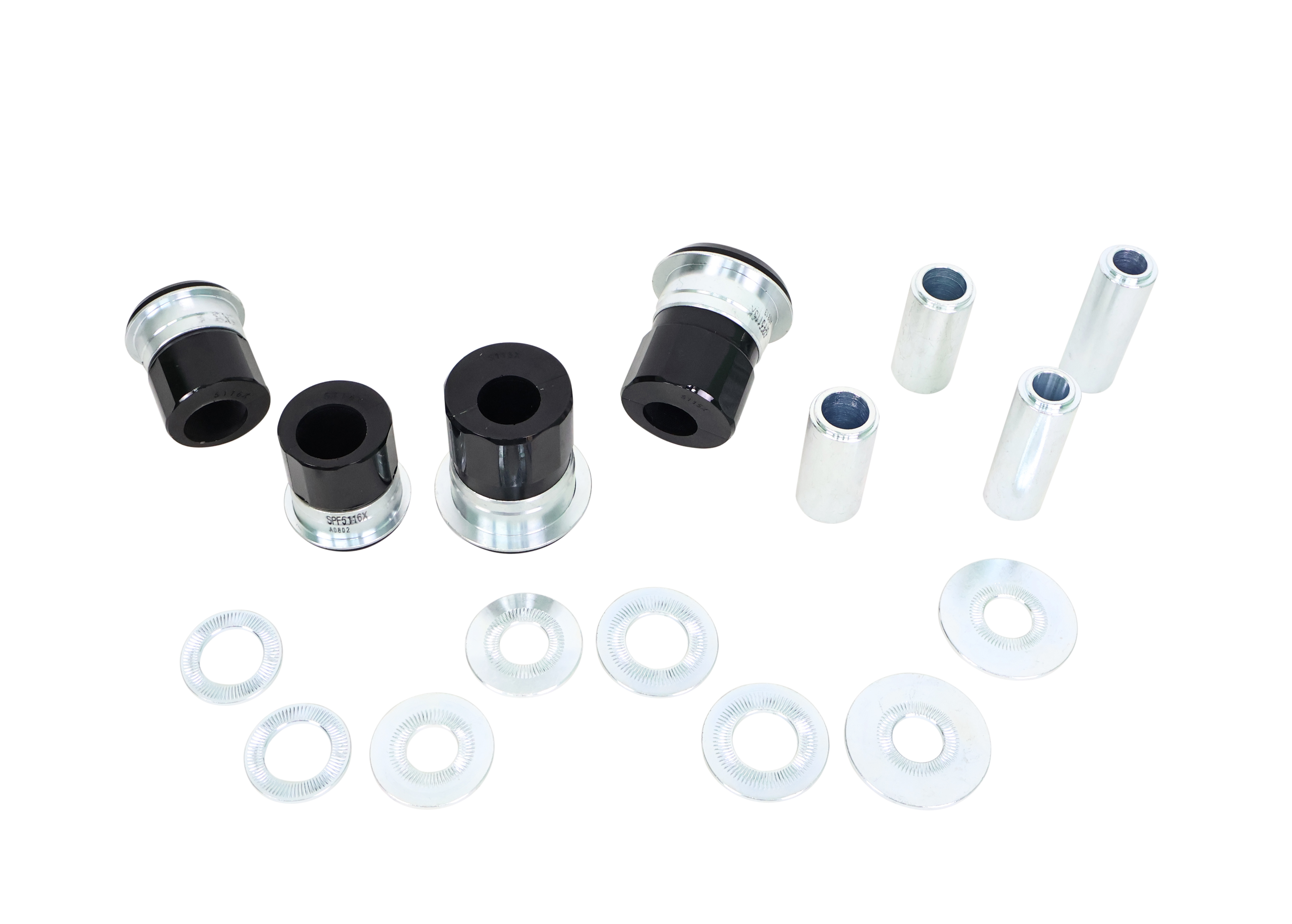 Whiteline Toyota Tacoma 16-23; Double Offset Front Lower Control Arm Bushing Kit