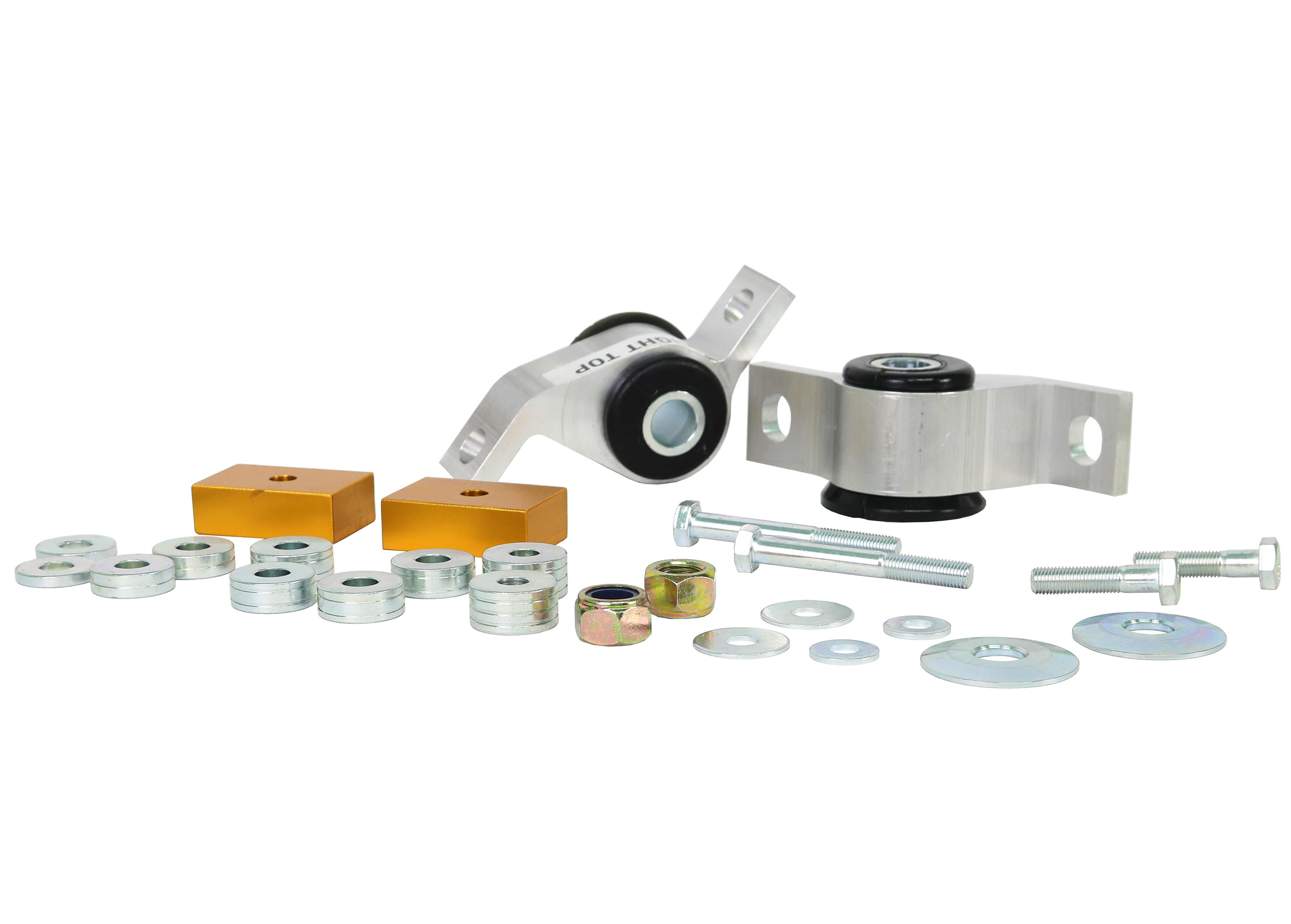 Front Lower Inner Rear Bushings Offset Caster & Anti Lift to Suit GD  Subaru Impreza incl WRX/STi
