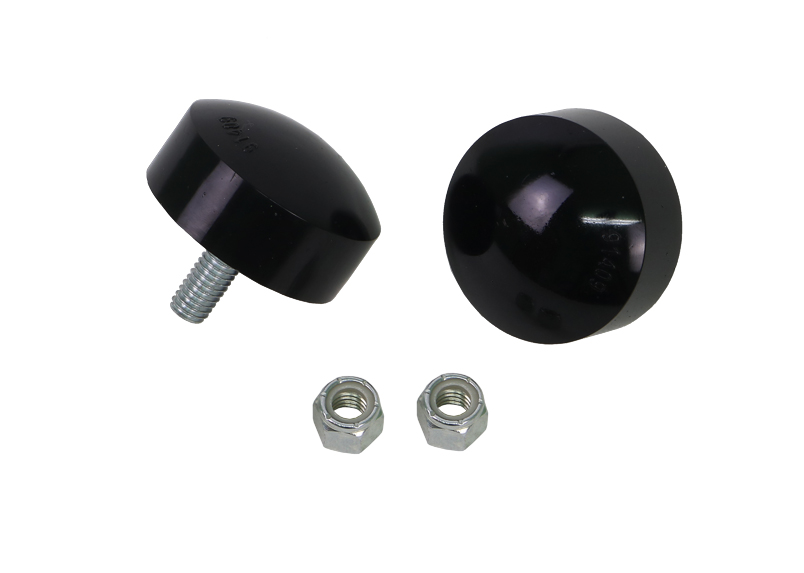Universal Bump Stop Disk (Pair); H:1 in Dia: 2 in