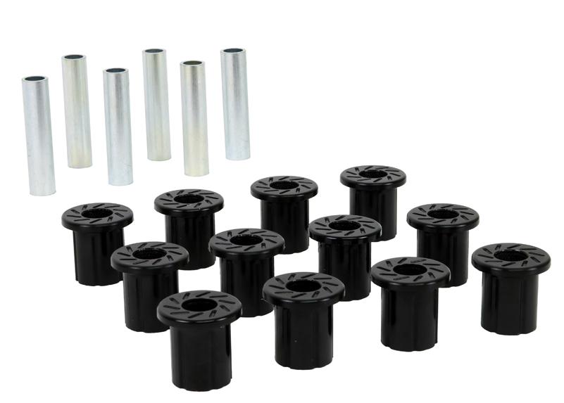 Front Leaf Spring And Shackle Bushing Kit - Main Eye OD 1.25in