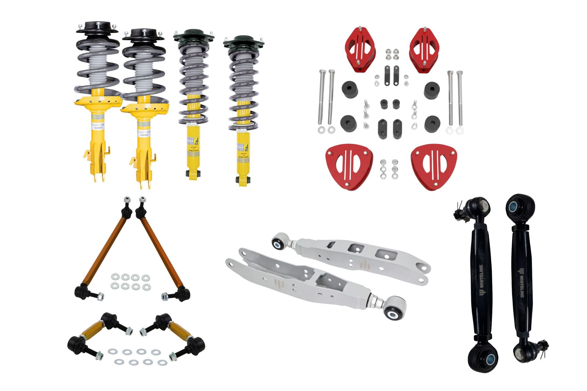 Front and Rear Complete off-road package with Bilstein B6 shocks
