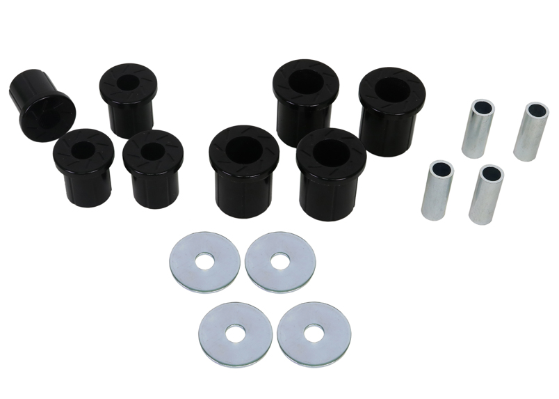 Front Upper and Lower Control Arm Bushing Set - 6 Lug Trucks Only