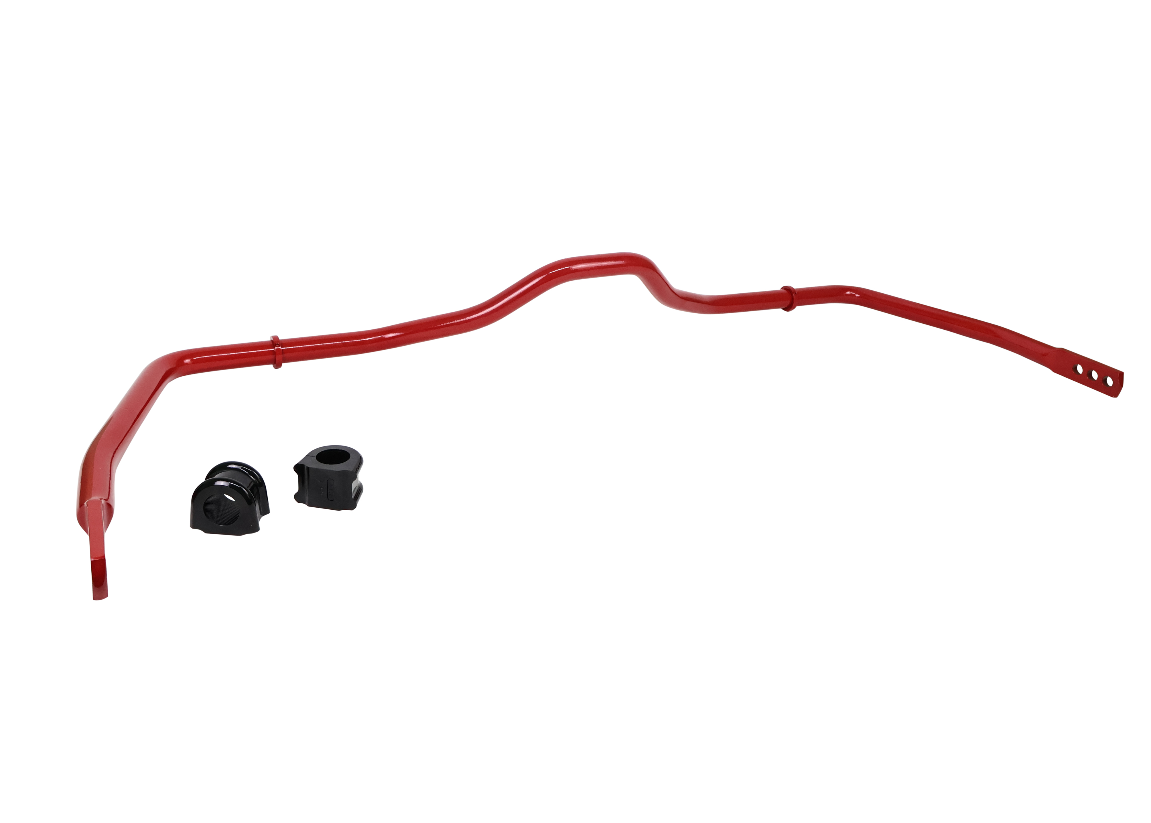 30mm 3-Position HD Adjustable Rear Sway Bar Kit (RED)