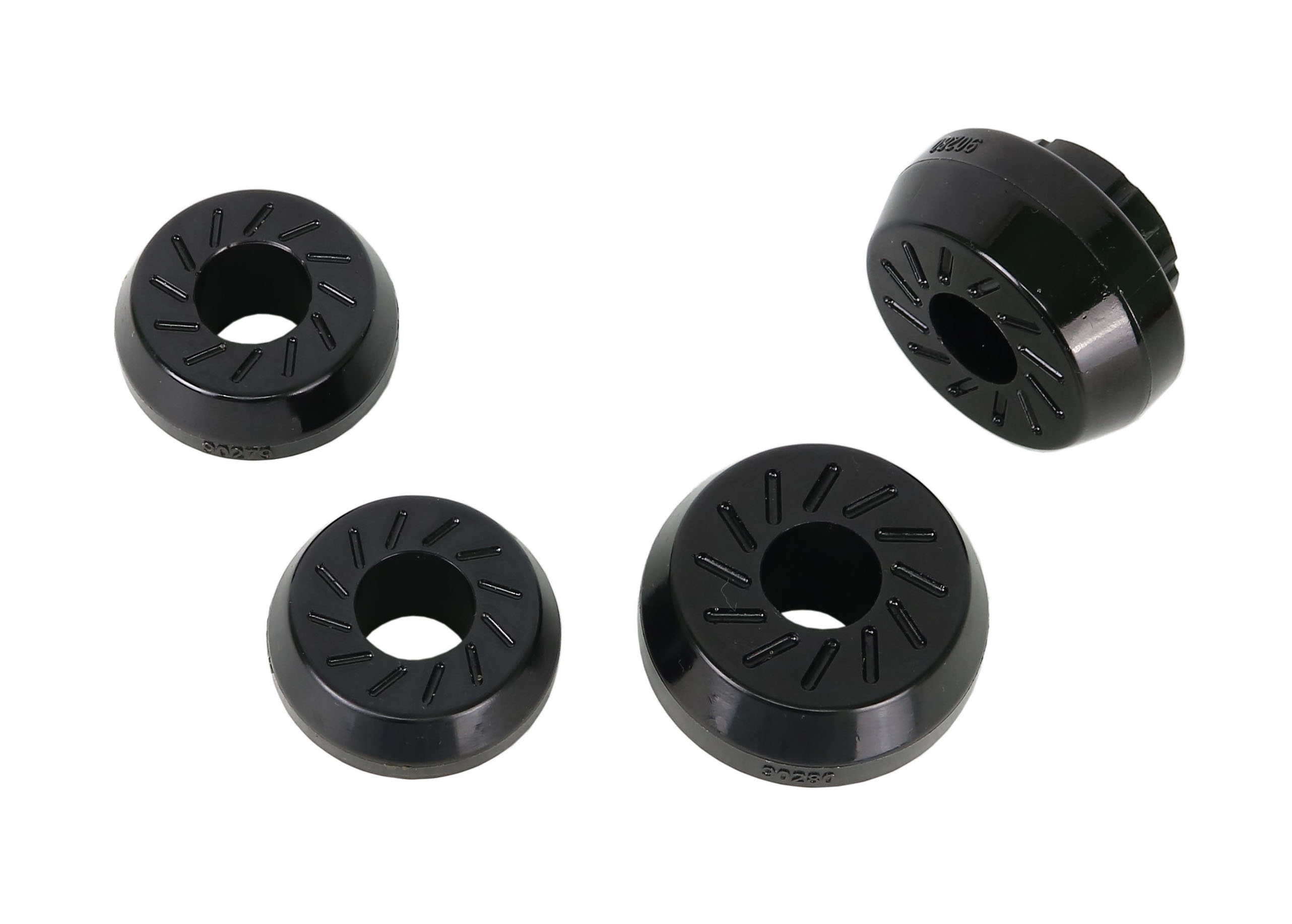 Front Strut Rod-to-Chassis Mount Bushing Set - 4WD