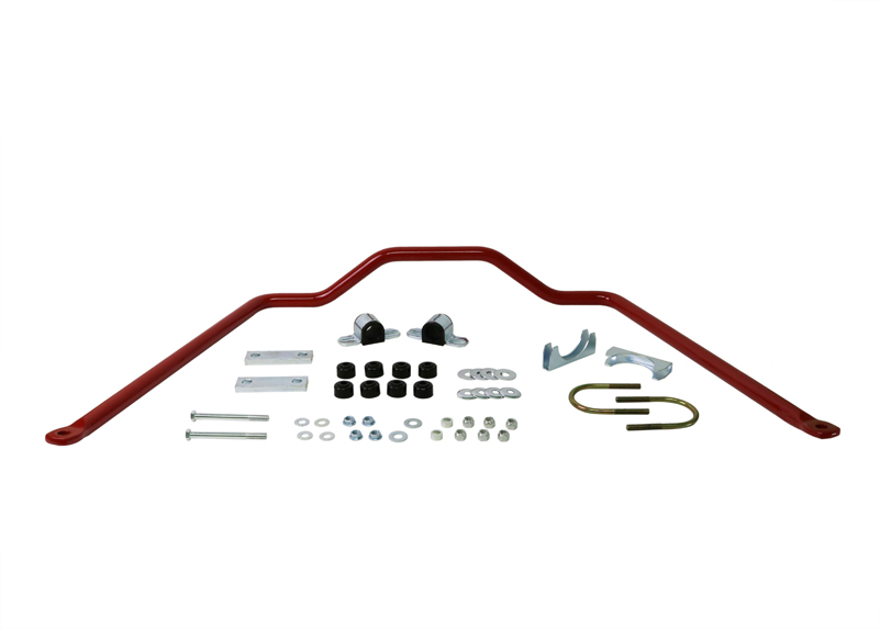 26mm HD Rear Sway Bar and Link Kit - RED