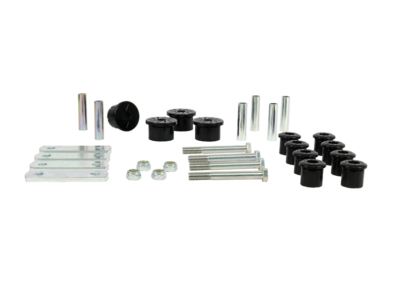 Rear Leaf Spring & Shackle Bushing Kit - 35.3mm Main Eye ID