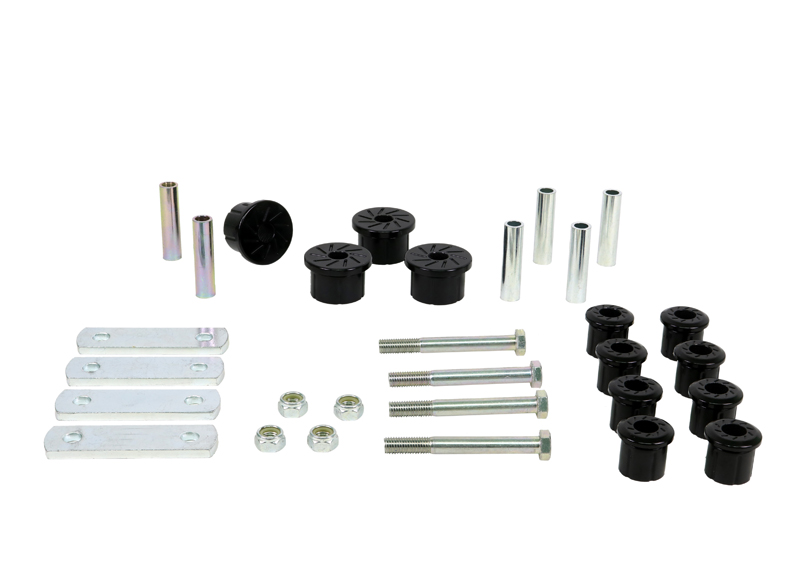 Rear Leaf Spring & Shackle Bushing Kit - 35.3mm Main Eye ID