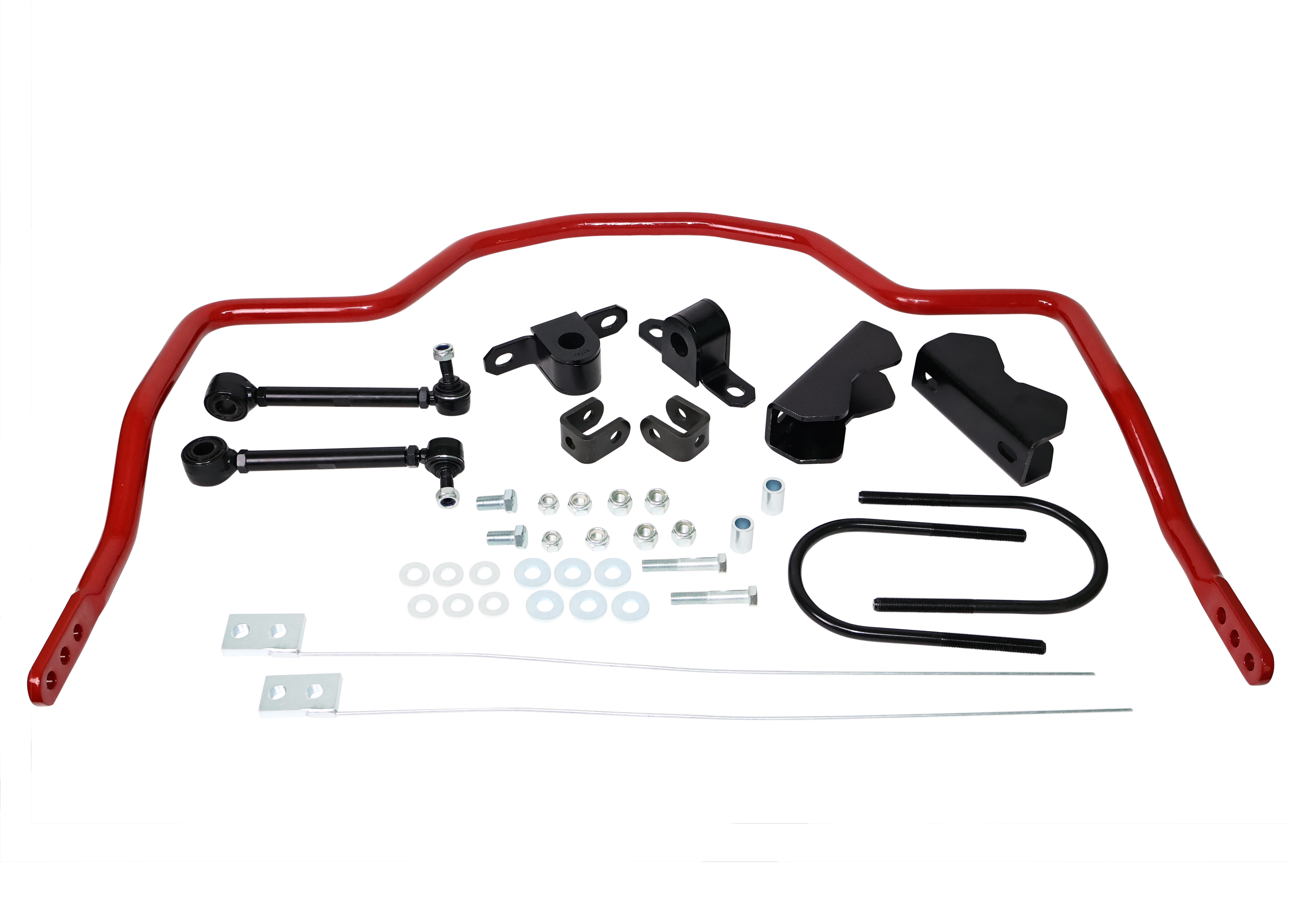 26mm 3-Position HD Adjustable Rear Sway Bar, End Link and Hardware Kit