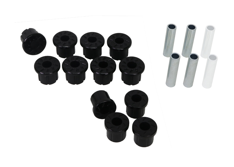 Spring - Bushing Kit - 1.5 inch Main Eye ID & 1.375 inch ID Frame Shackles