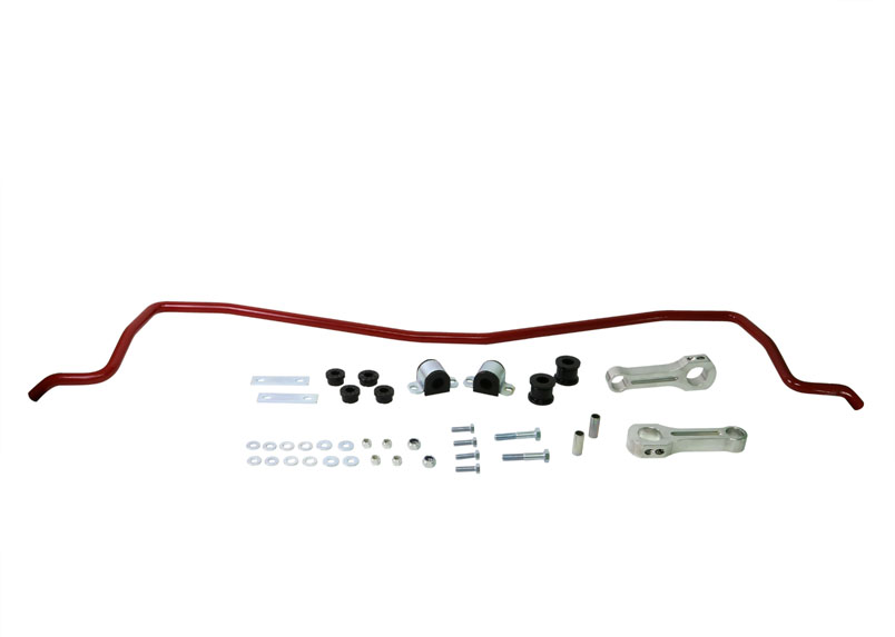 22mm HD Rear Sway Bar and Link Kit - RED