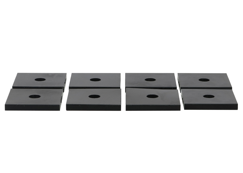 Universal Body mount bushing 2 in sq x 7/16 in x 1/4 in H