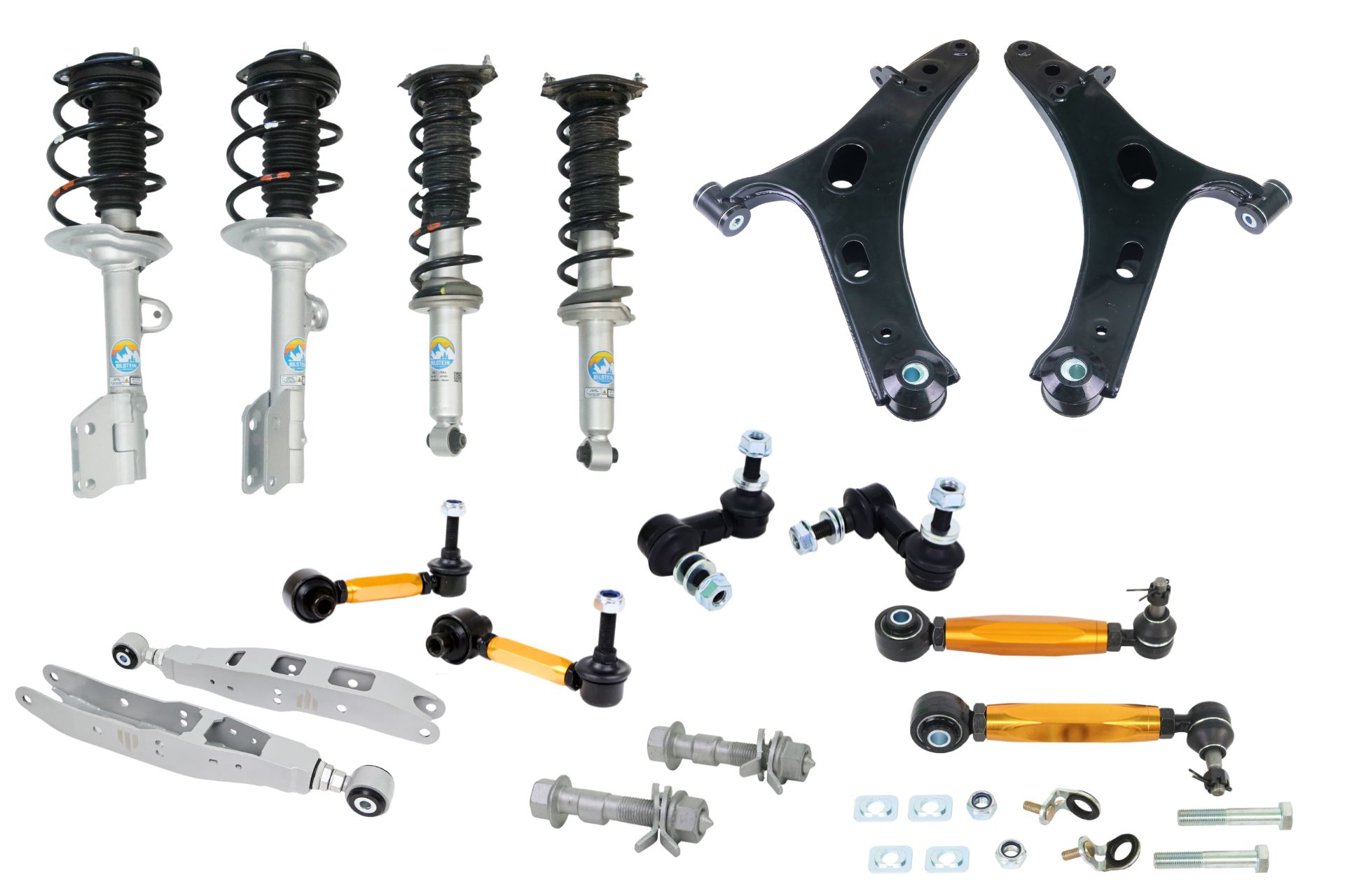 Front and Rear 1.75 inch front and 1.5 inch rear lift improves clearance and capability