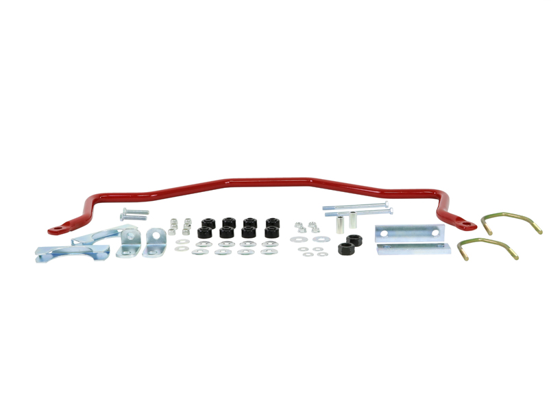 22mm HD Rear Sway Bar and Link Kit - RED