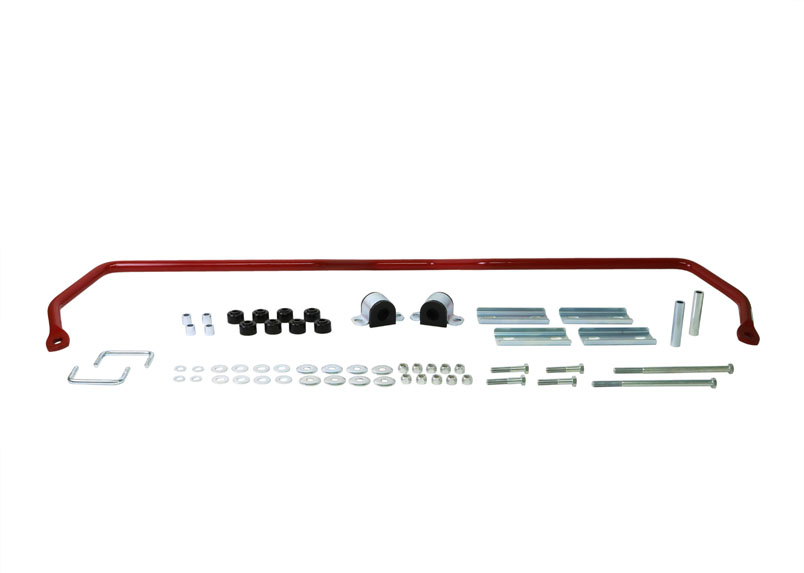 22mm HD Rear Sway Bar and Link Kit - RED