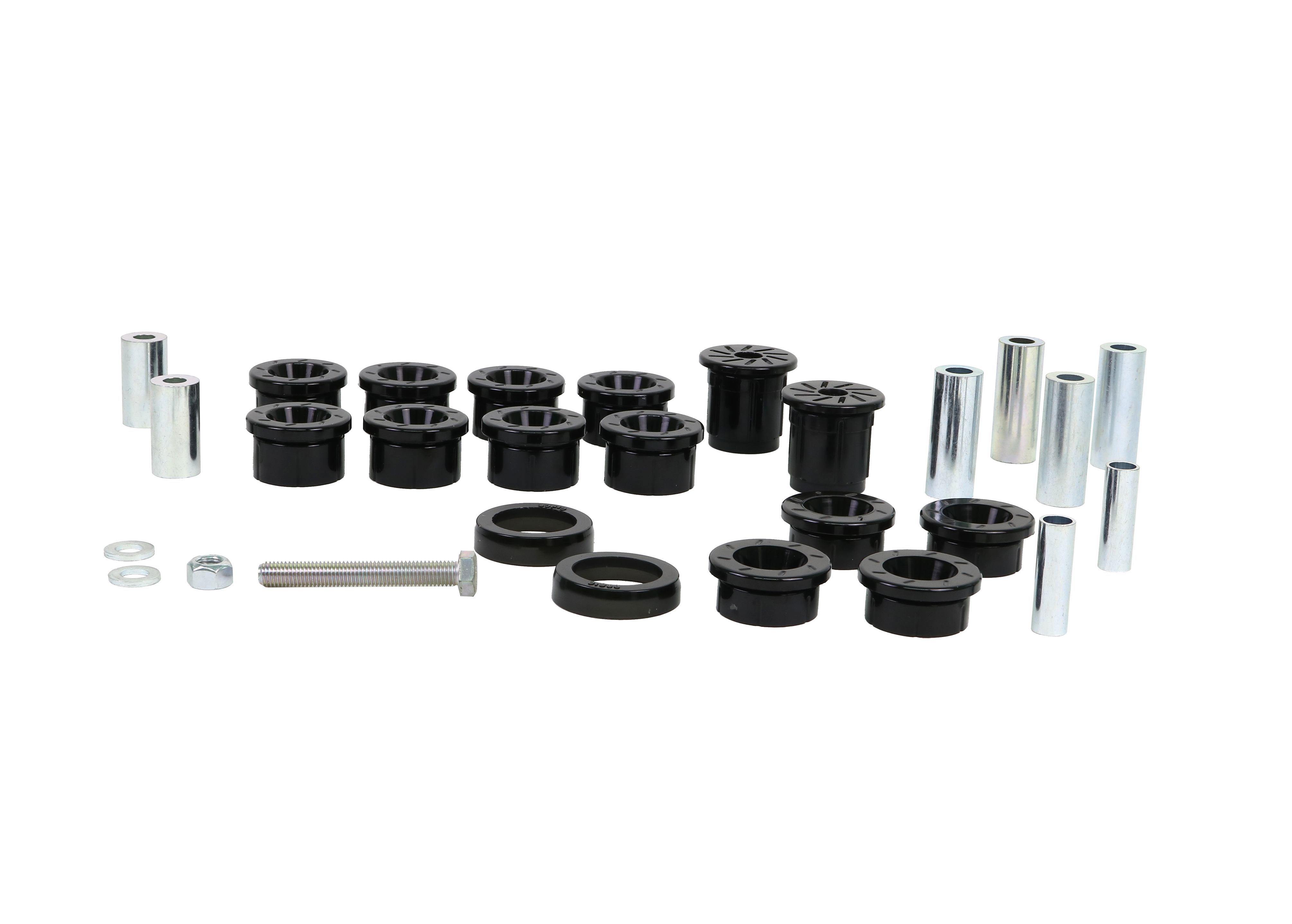 Front Control Arm Upper And Lower Bushing Kit - Jeep JK