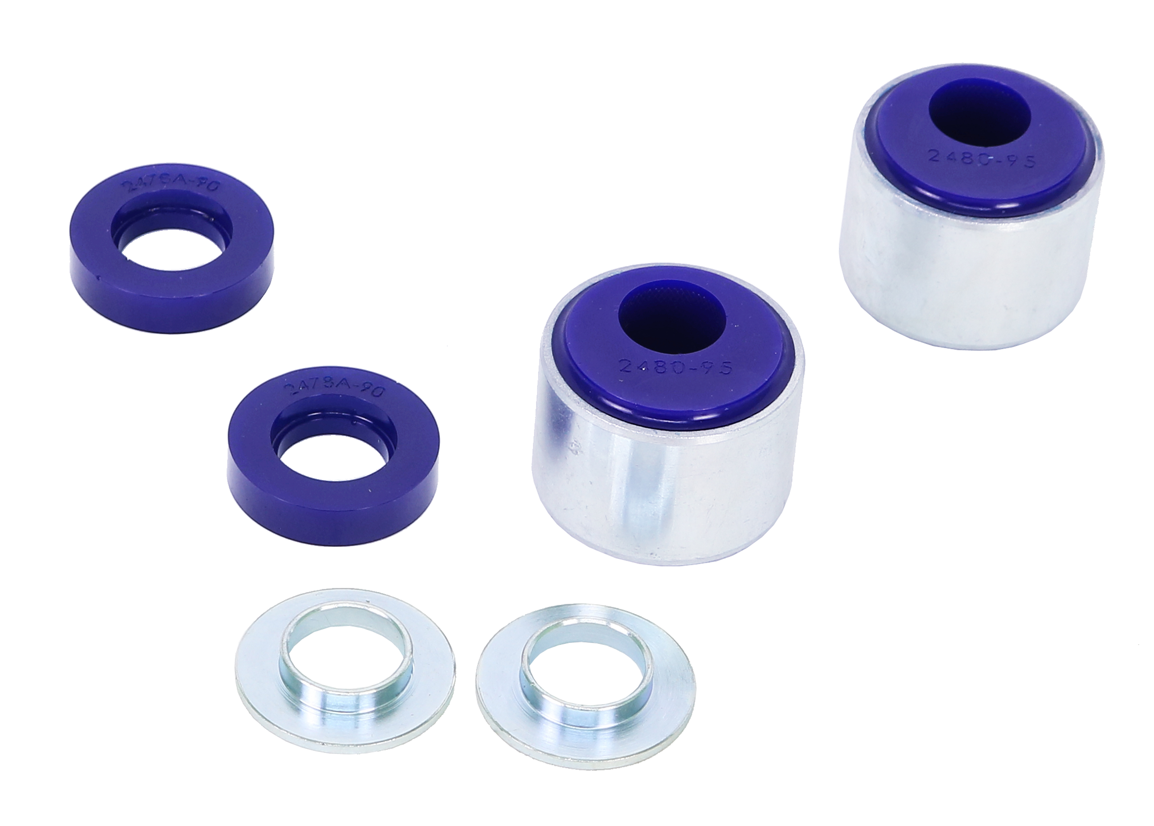 Front Lower Control Arm Inner Rear Bushing Kit (+Caster) - Motorsport