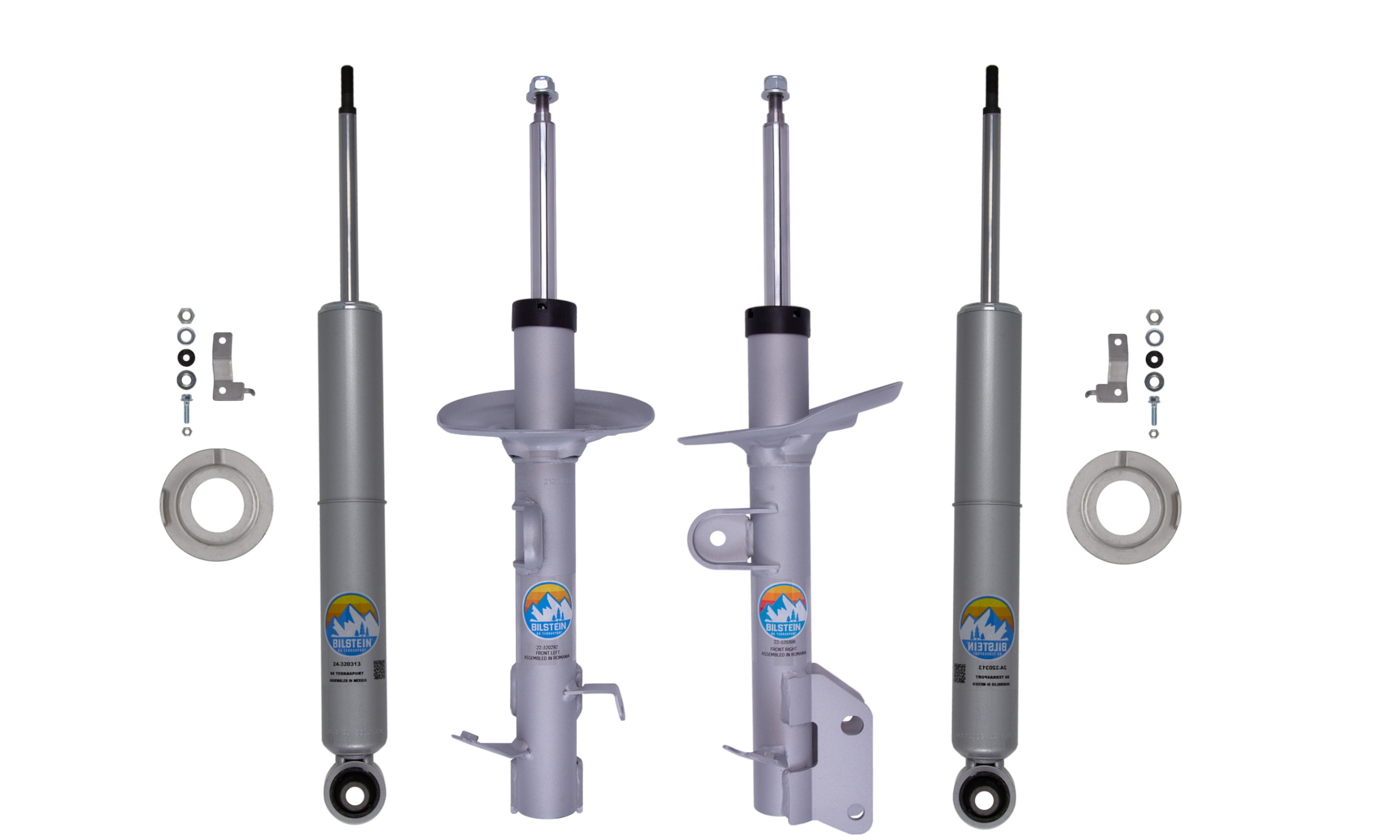 Bilstein B8 CUV 1.5 Inch Lift Kit for Subaru Crosstrek 2018-2020